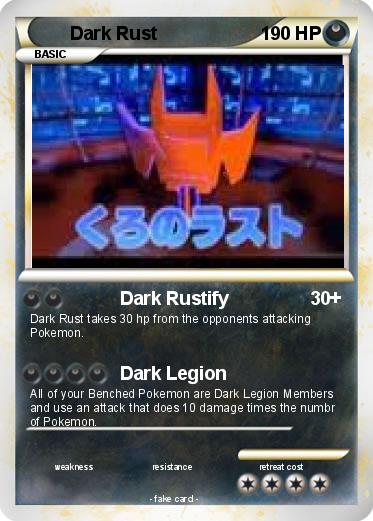 Pokemon Dark Rust