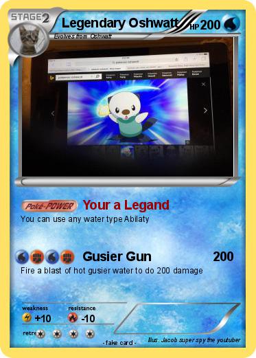 Pokemon Legendary Oshwatt