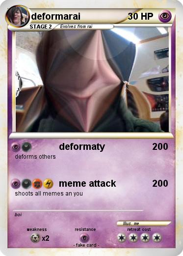 Pokemon deformarai
