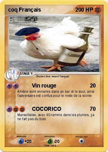Pokemon coq Français