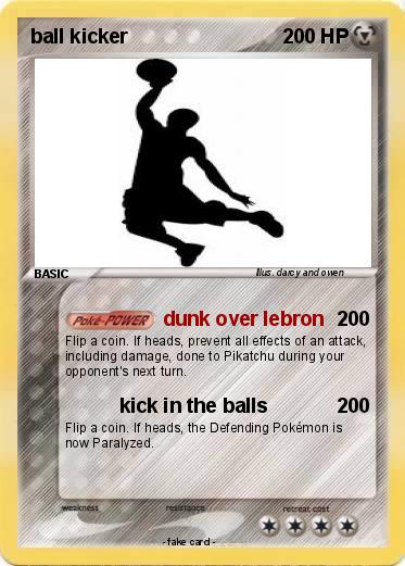 Pokemon ball kicker