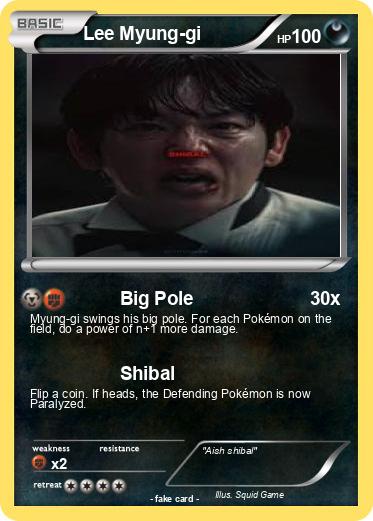 Pokemon Lee Myung-gi