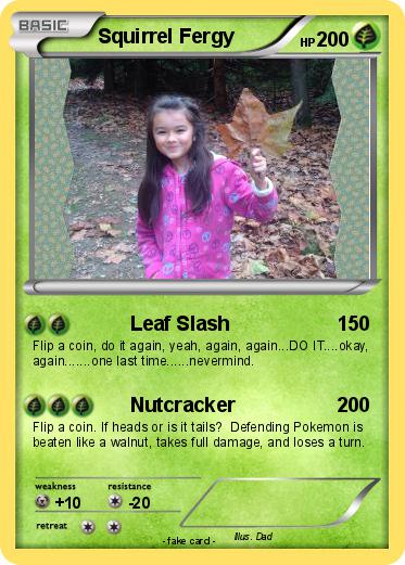 Pokemon Squirrel Fergy