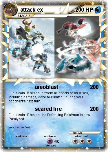Pokemon attack ex