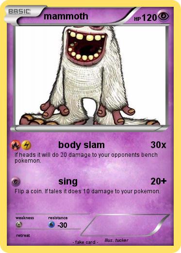 Pokemon mammoth