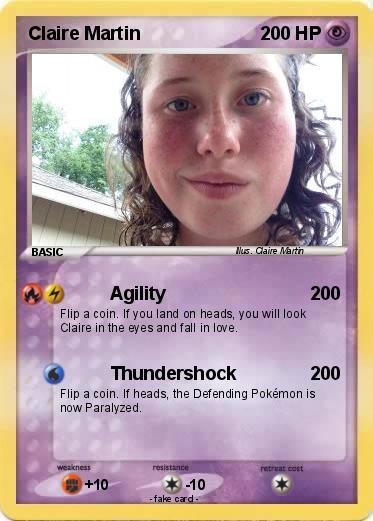 Pokemon Claire Martin