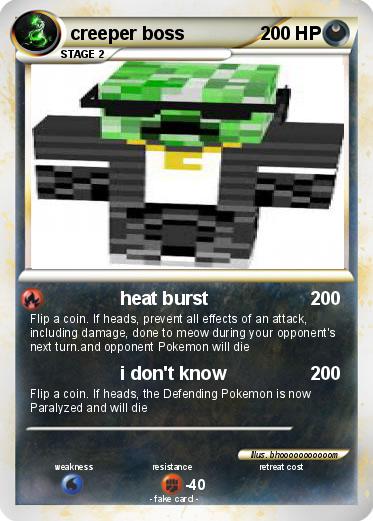 Pokemon creeper boss