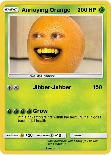 Pokemon Annoying Orange