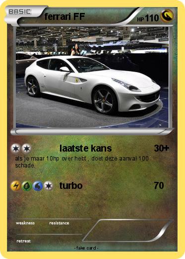 Pokemon ferrari FF