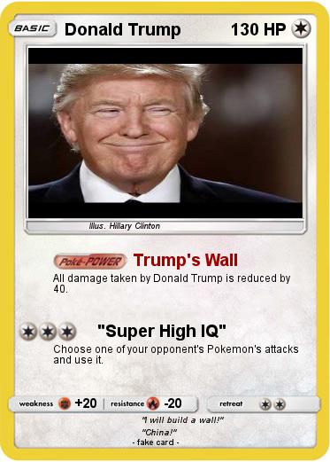 Pokemon Donald Trump
