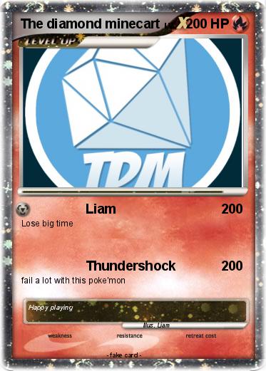 Pokemon The diamond minecart