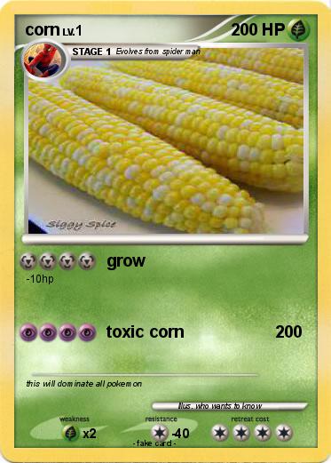 Pokemon corn