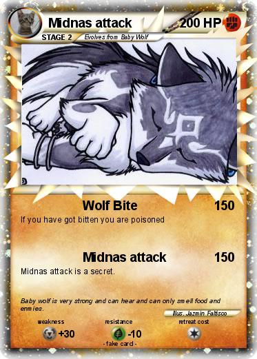 Pokemon Midnas attack