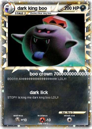 Pokemon dark king boo