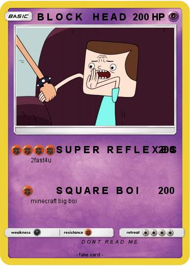 Pokemon B L O C K    H E A D