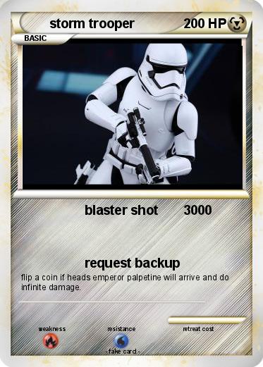 Pokemon storm trooper