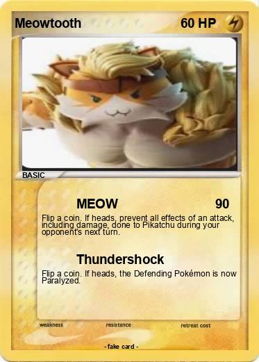 Pokemon Meowtooth