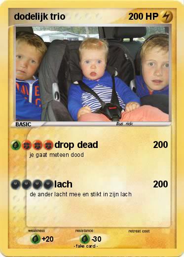 Pokemon dodelijk trio