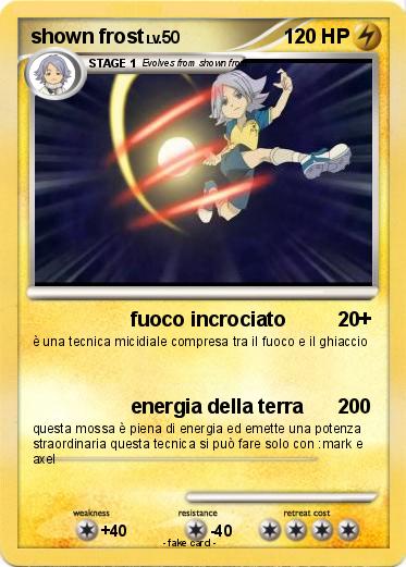 Pokemon shown frost