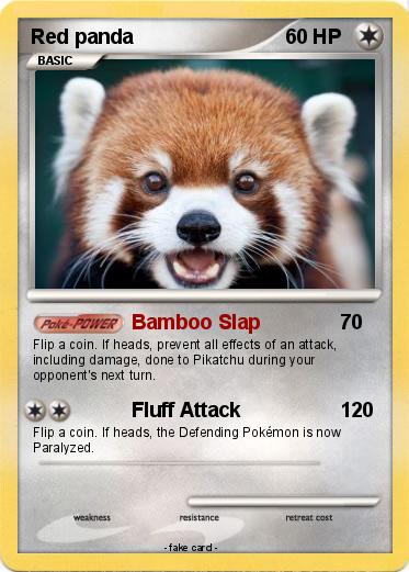 Pokemon Red panda