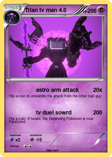 Pokemon Titan tv man 4.0