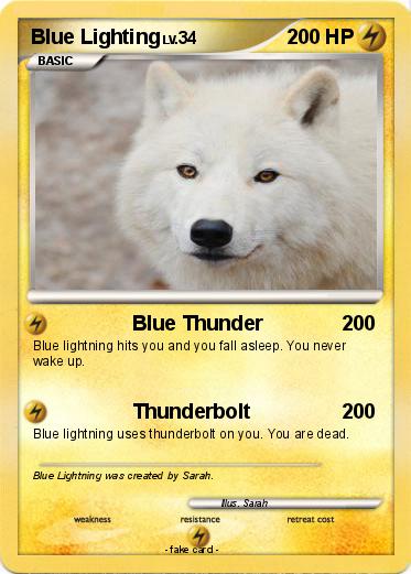 Pokemon Blue Lighting