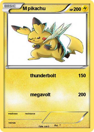 Pokemon M pikachu