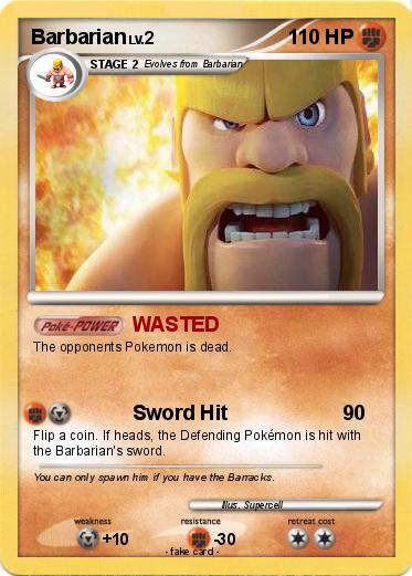 Pokemon Barbarian