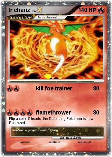 Pokemon tr chariz