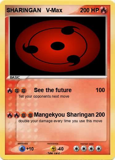Pokemon SHARINGAN   V-Max