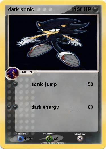 Pokemon dark sonic