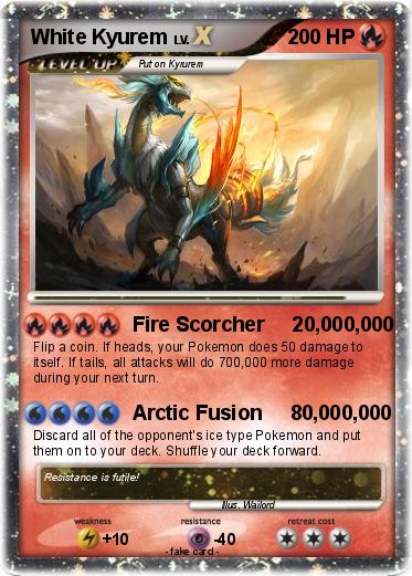 Pokemon White Kyurem