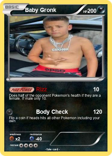 Pokemon Baby Gronk