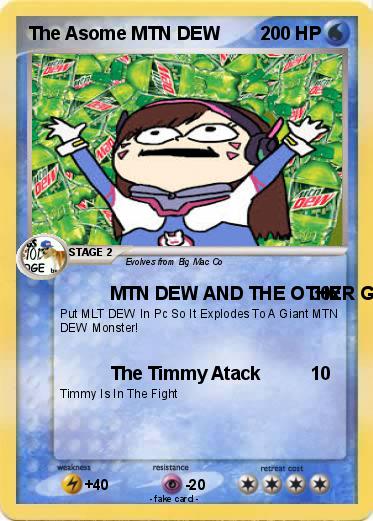 Pokemon The Asome MTN DEW