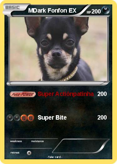 Pokemon MDark Fonfon EX