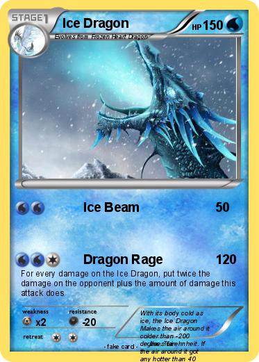 Pokemon Ice Dragon