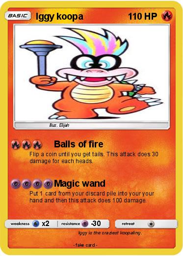 Pokemon Iggy koopa