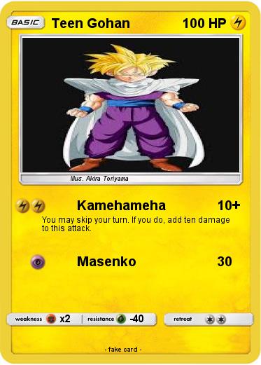 Pokemon Teen Gohan