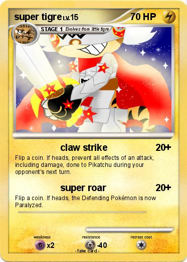 Pokemon super tigre