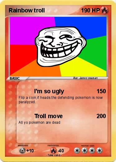 Pokemon Rainbow troll