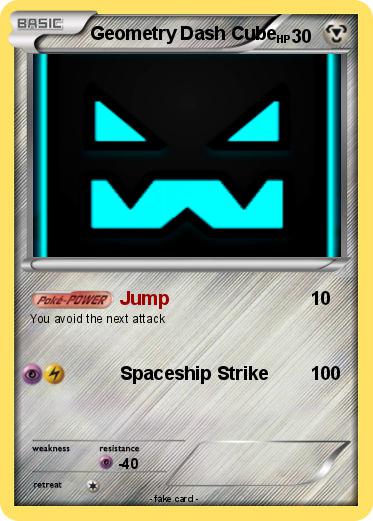 Pokemon Geometry Dash Cube