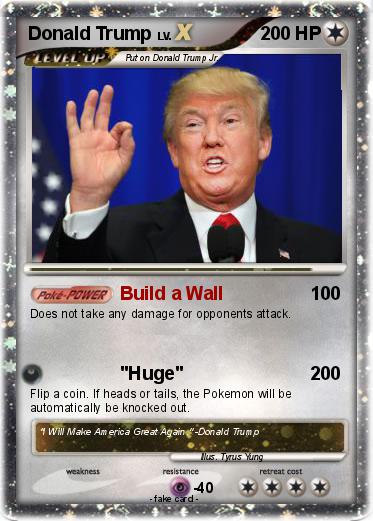 Pokemon Donald Trump
