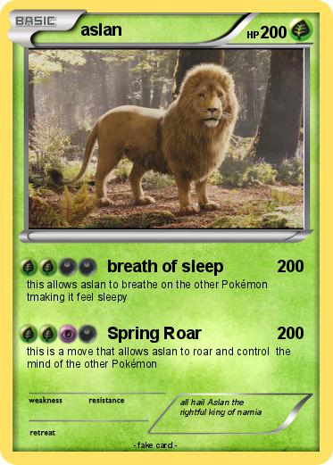 Pokemon aslan