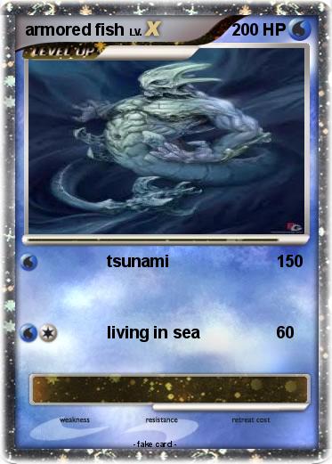 Pokemon armored fish