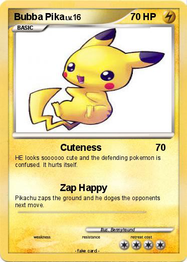 Pokemon Bubba Pika