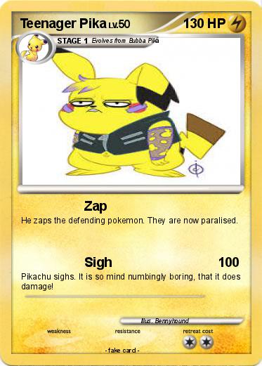 Pokemon Teenager Pika