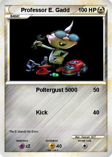 Pokemon Professor E. Gadd