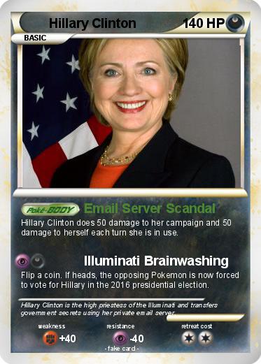 Pokemon Hillary Clinton