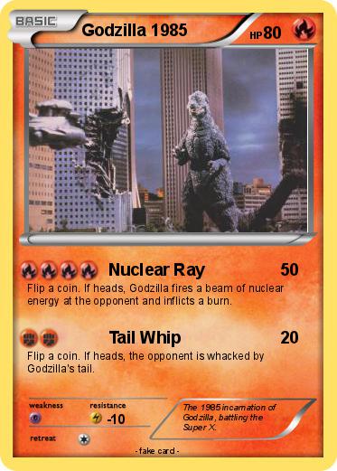 Pokemon Godzilla 1985