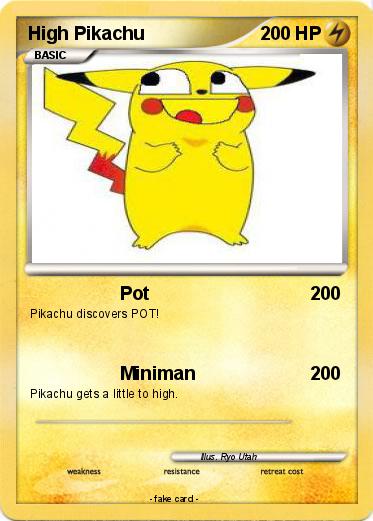 Pokemon High Pikachu